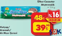 ÜLKER COCOSTAR ATIŞTIRMALIK BİSKÜVİ 154 G